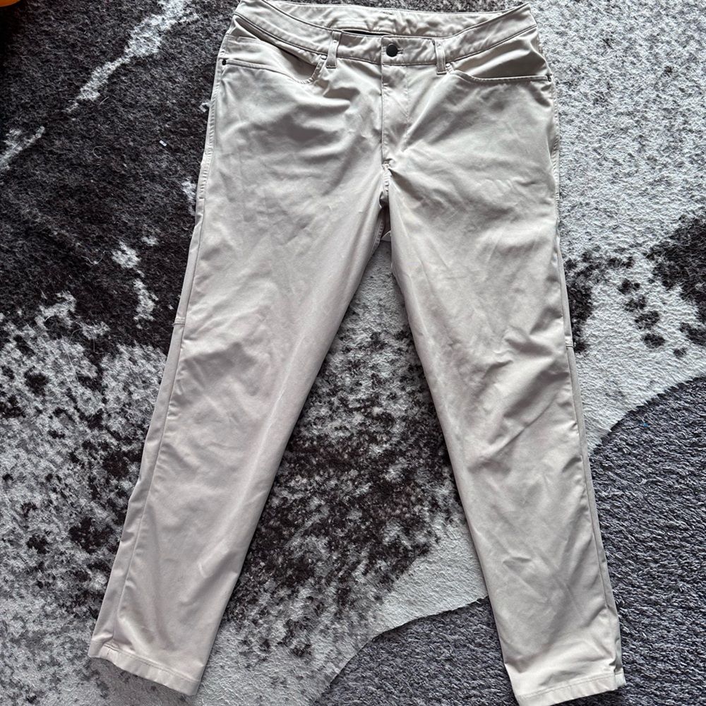 lululemon athletica tan pants (Men's)